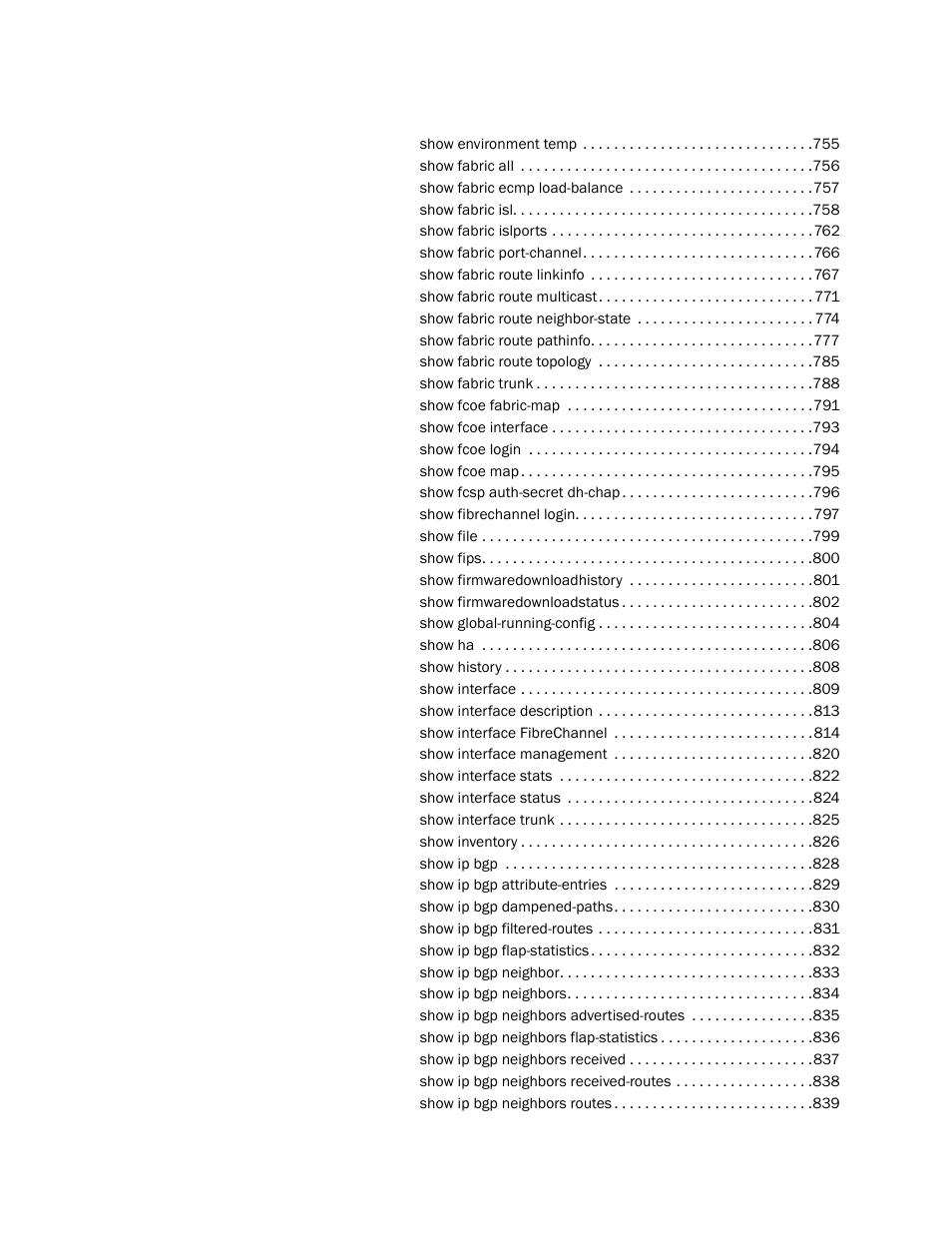 Brocade Network OS Command Reference v4.1.0 User Manual | Page 20 / 1418