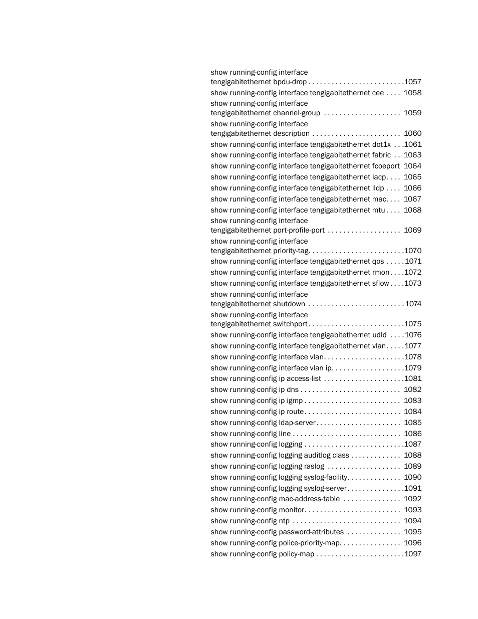 Brocade Network OS Command Reference v4.1.0 User Manual | Page 25 / 1418