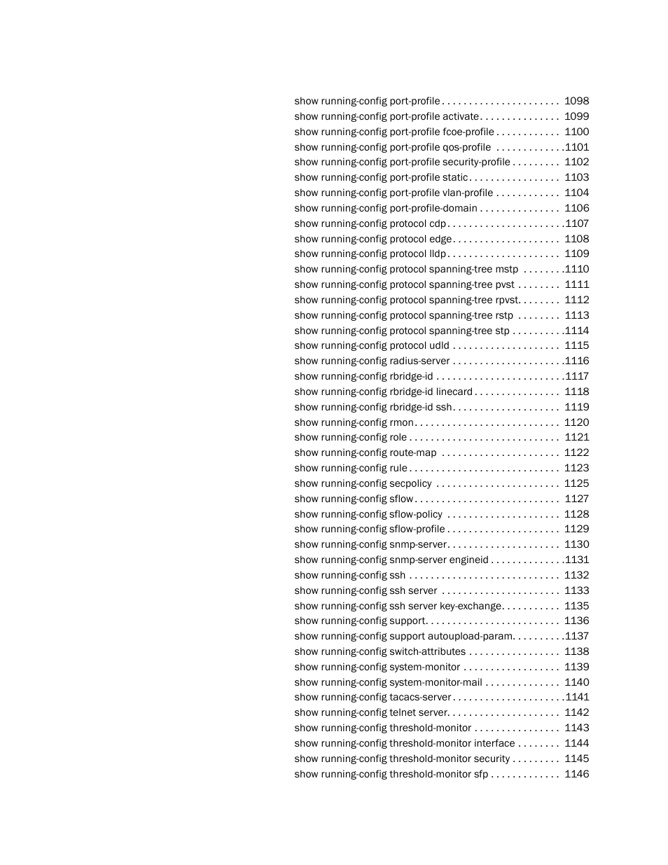 Brocade Network OS Command Reference v4.1.0 User Manual | Page 26 / 1418