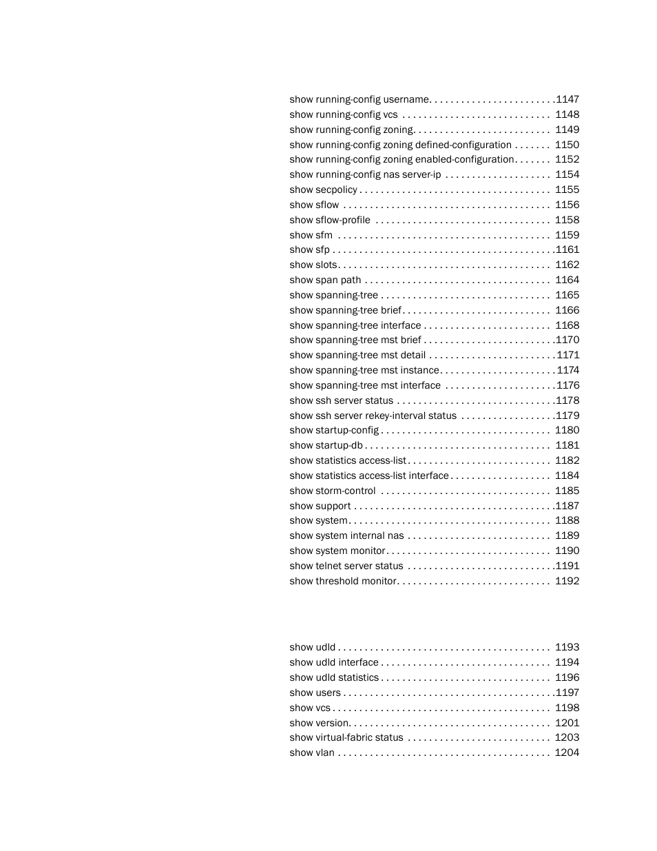 Brocade Network OS Command Reference v4.1.0 User Manual | Page 27 / 1418