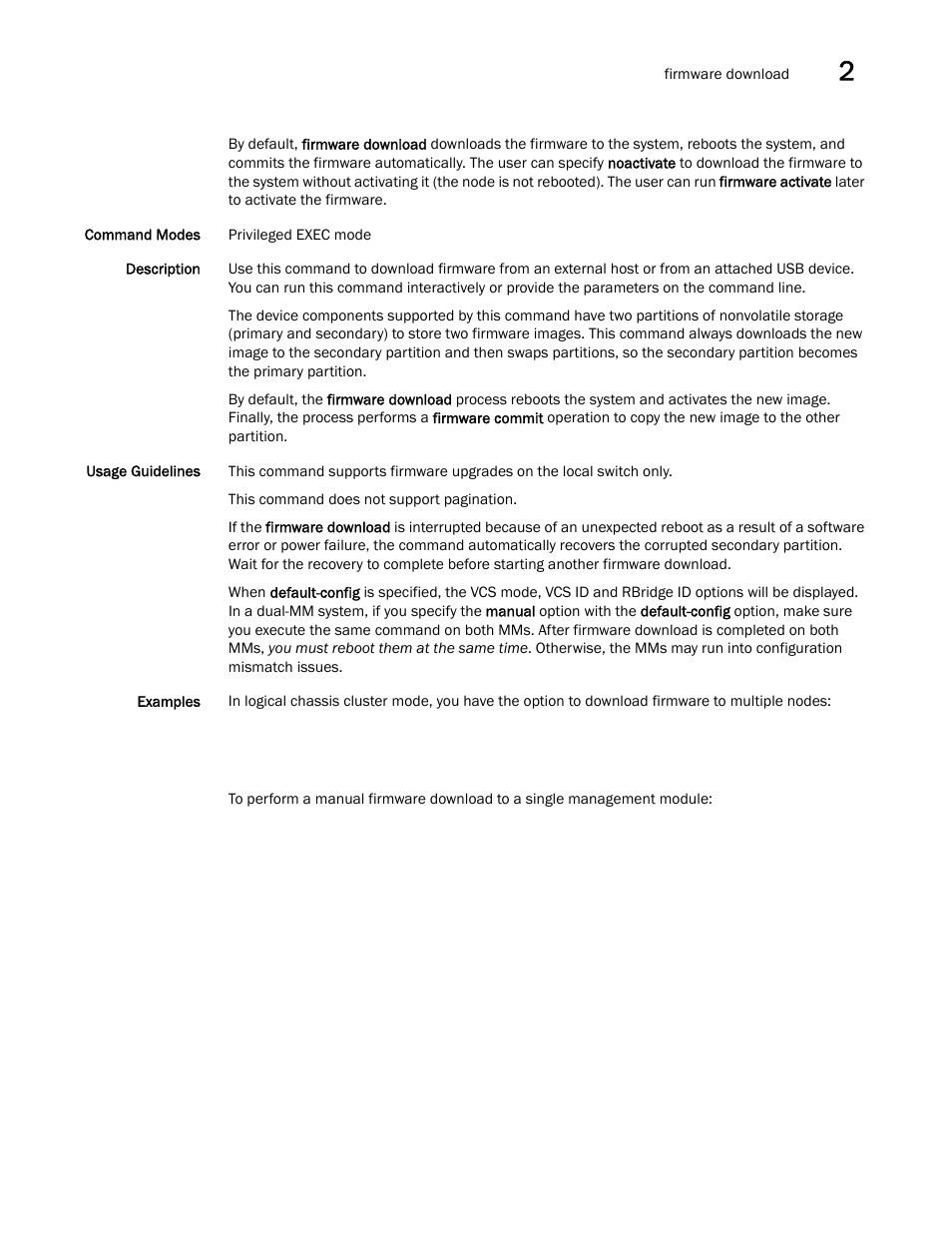 Brocade Network OS Command Reference v4.1.0 User Manual | Page 331 / 1418