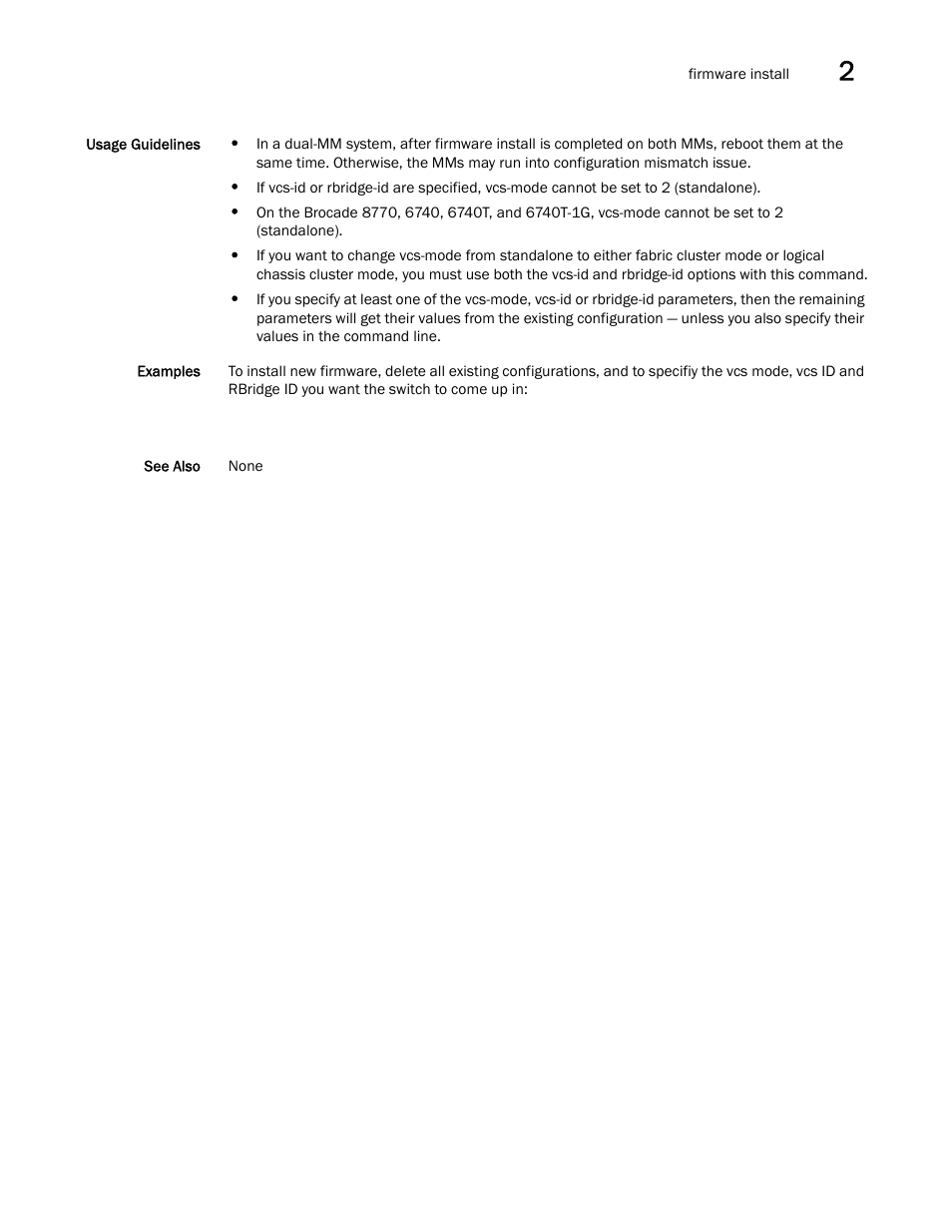 Brocade Network OS Command Reference v4.1.0 User Manual | Page 345 / 1418