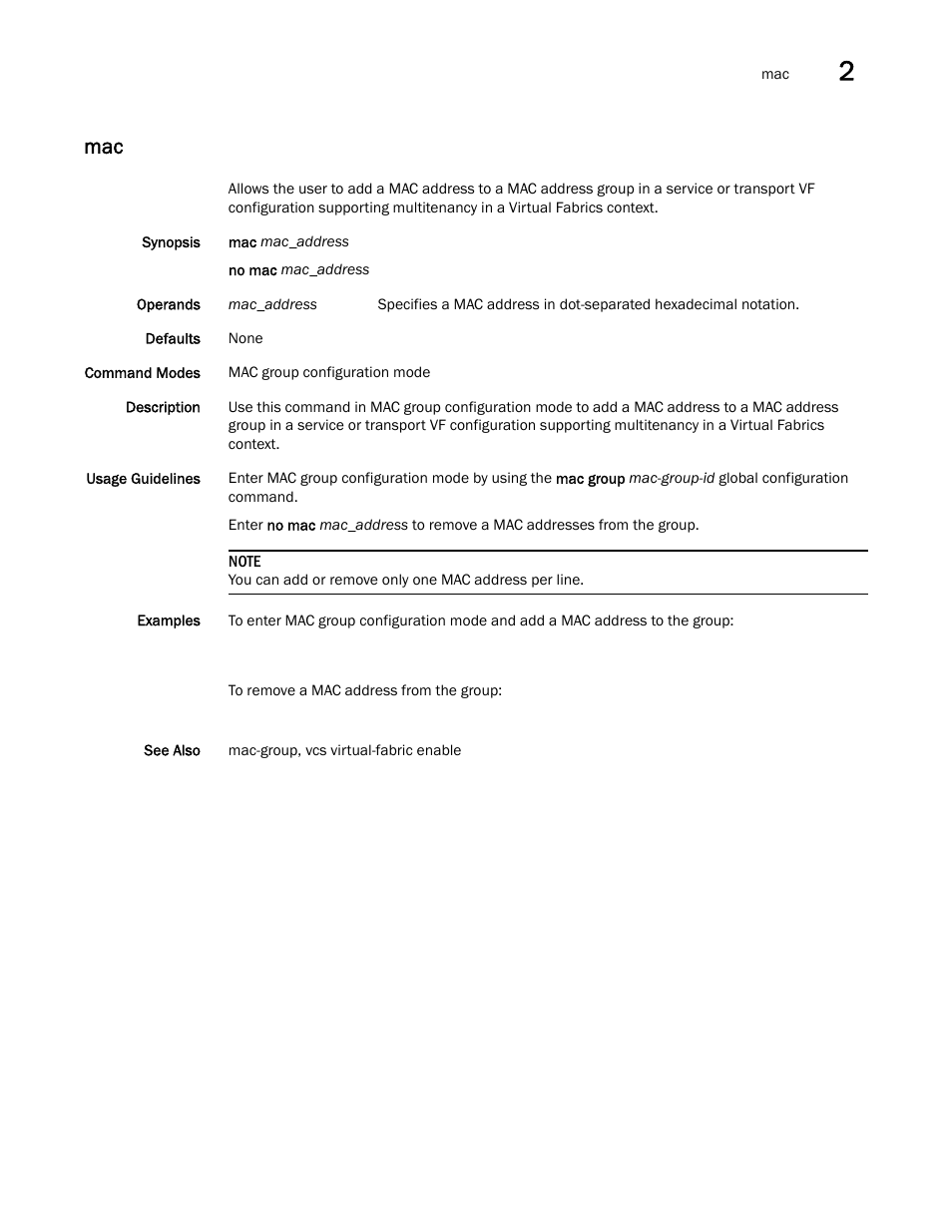 Brocade Network OS Command Reference v4.1.0 User Manual | Page 477 / 1418