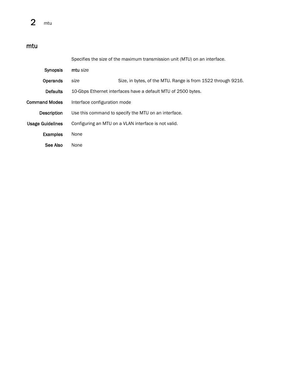 Brocade Network OS Command Reference v4.1.0 User Manual | Page 520 / 1418