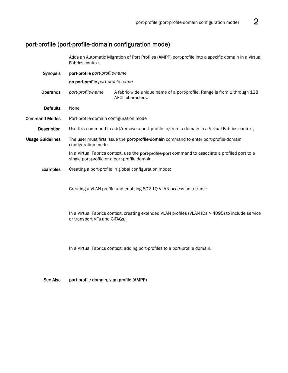 Brocade Network OS Command Reference v4.1.0 User Manual | Page 583 / 1418