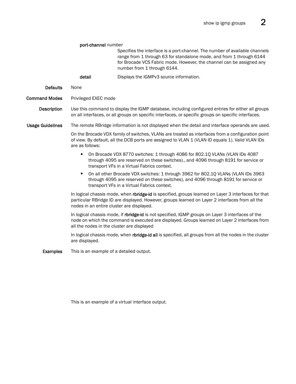 Brocade Network OS Command Reference v4.1.0 User Manual | Page 897 / 1418