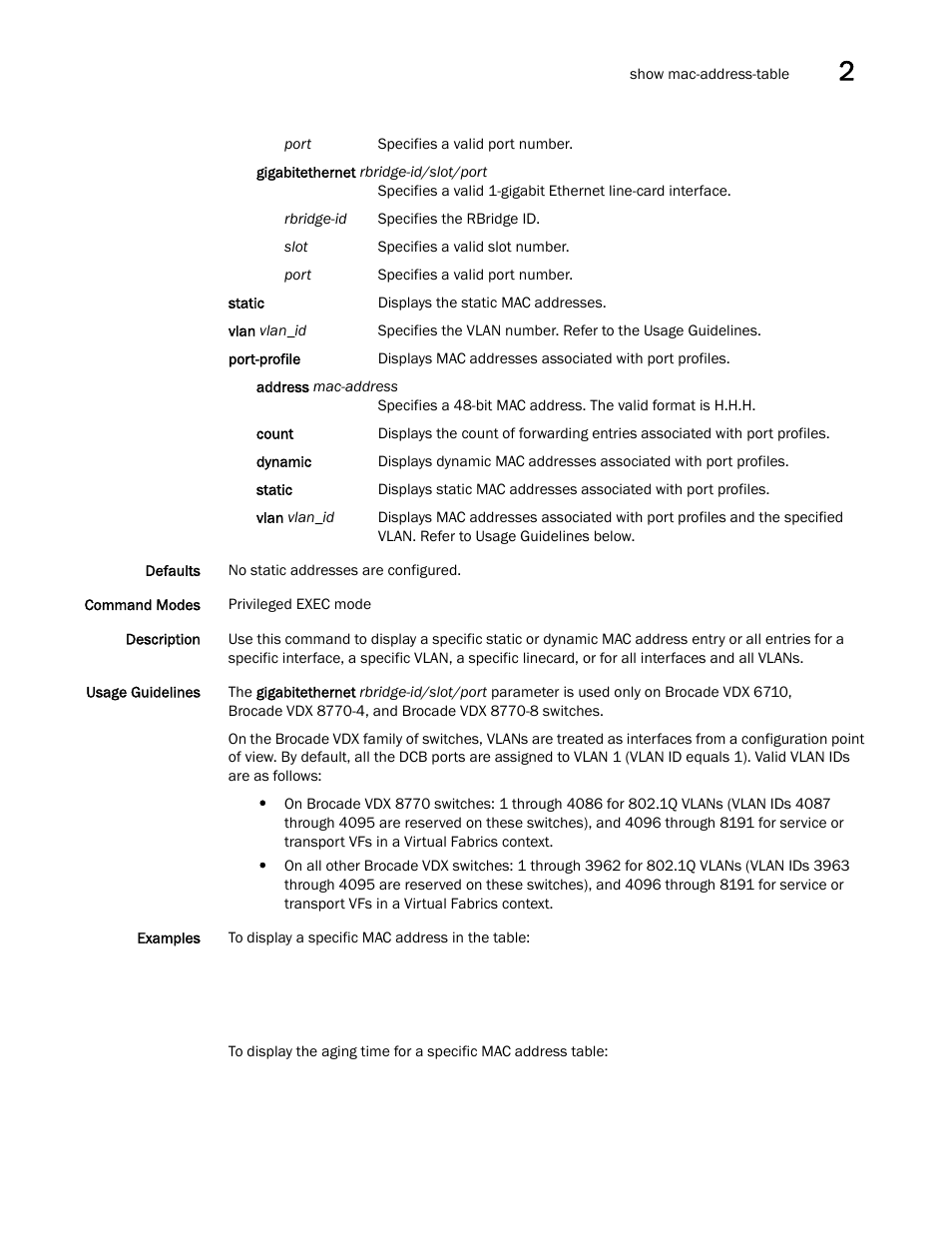 Brocade Network OS Command Reference v4.1.0 User Manual | Page 957 / 1418