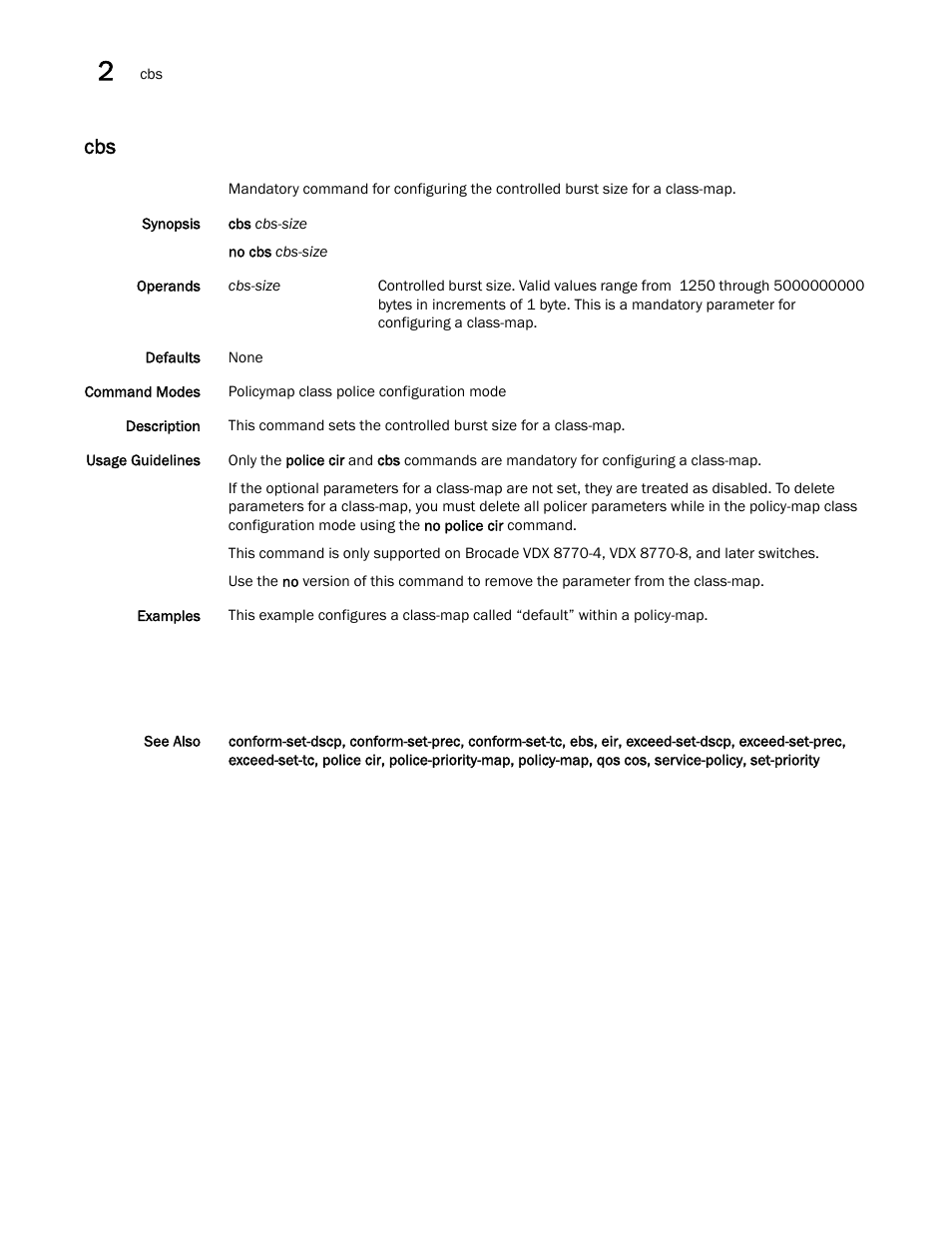 Brocade Network OS Command Reference v4.1.0 User Manual | Page 98 / 1418