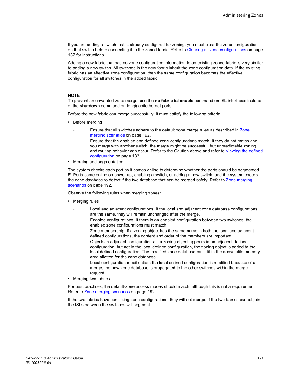 Brocade Network OS Administrator’s Guide v4.1.1 User Manual | Page 191 / 748