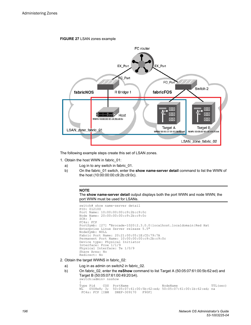 Brocade Network OS Administrator’s Guide v4.1.1 User Manual | Page 196 / 748