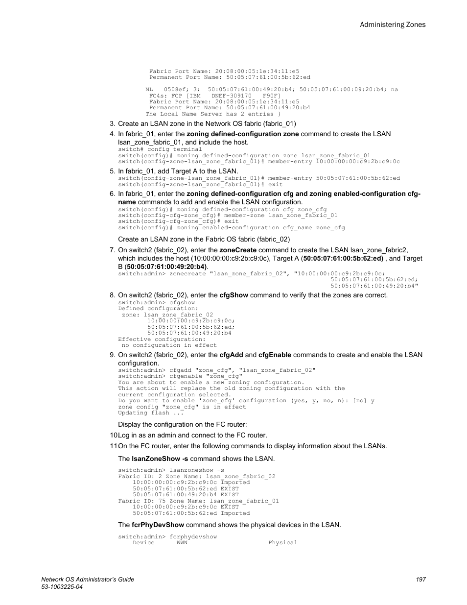 Brocade Network OS Administrator’s Guide v4.1.1 User Manual | Page 197 / 748