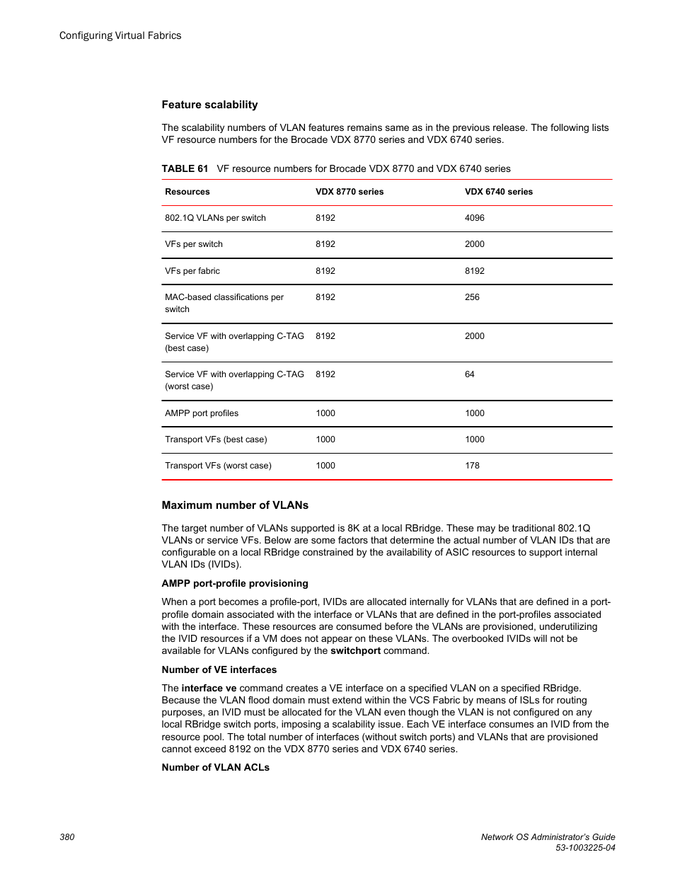 Brocade Network OS Administrator’s Guide v4.1.1 User Manual | Page 380 / 748