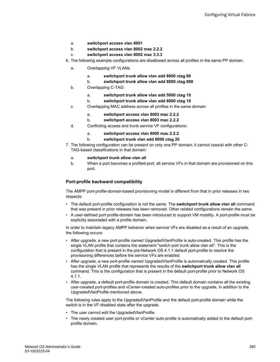 Brocade Network OS Administrator’s Guide v4.1.1 User Manual | Page 385 / 748