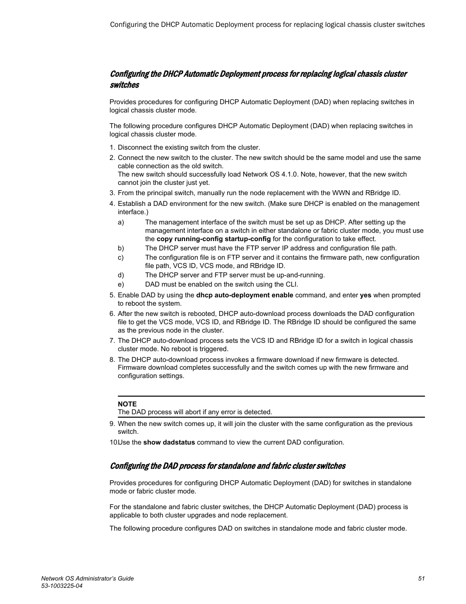 Brocade Network OS Administrator’s Guide v4.1.1 User Manual | Page 51 / 748