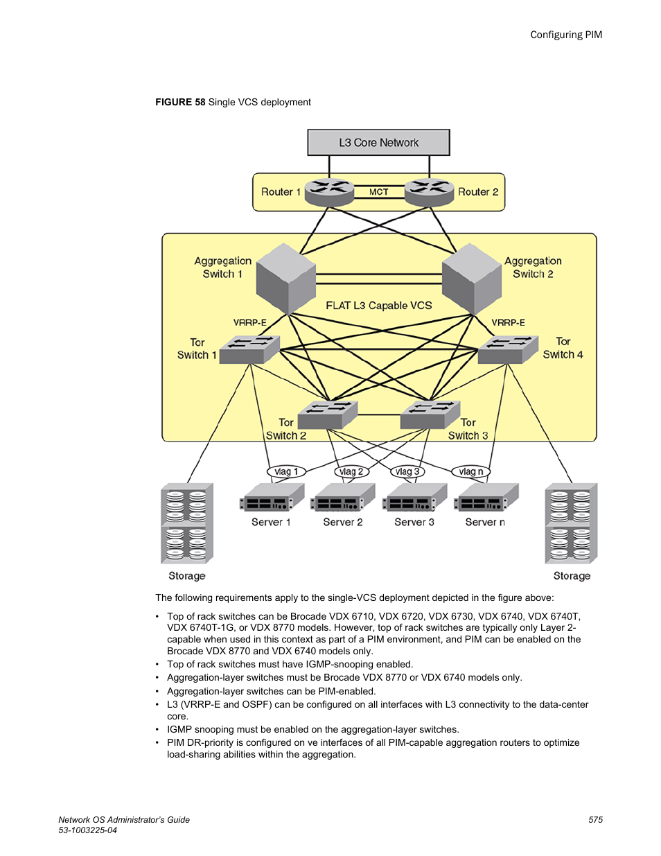 Brocade Network OS Administrator’s Guide v4.1.1 User Manual | Page 575 / 748