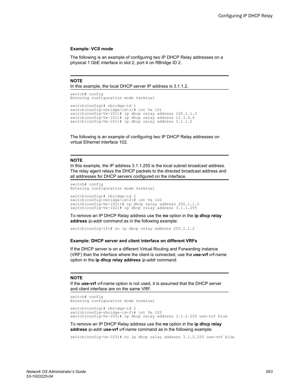 Brocade Network OS Administrator’s Guide v4.1.1 User Manual | Page 653 / 748