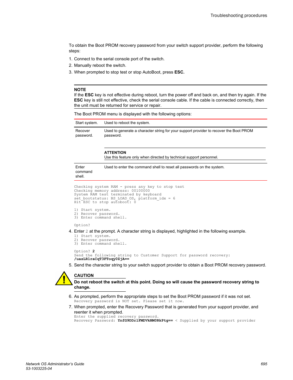 Brocade Network OS Administrator’s Guide v4.1.1 User Manual | Page 695 / 748