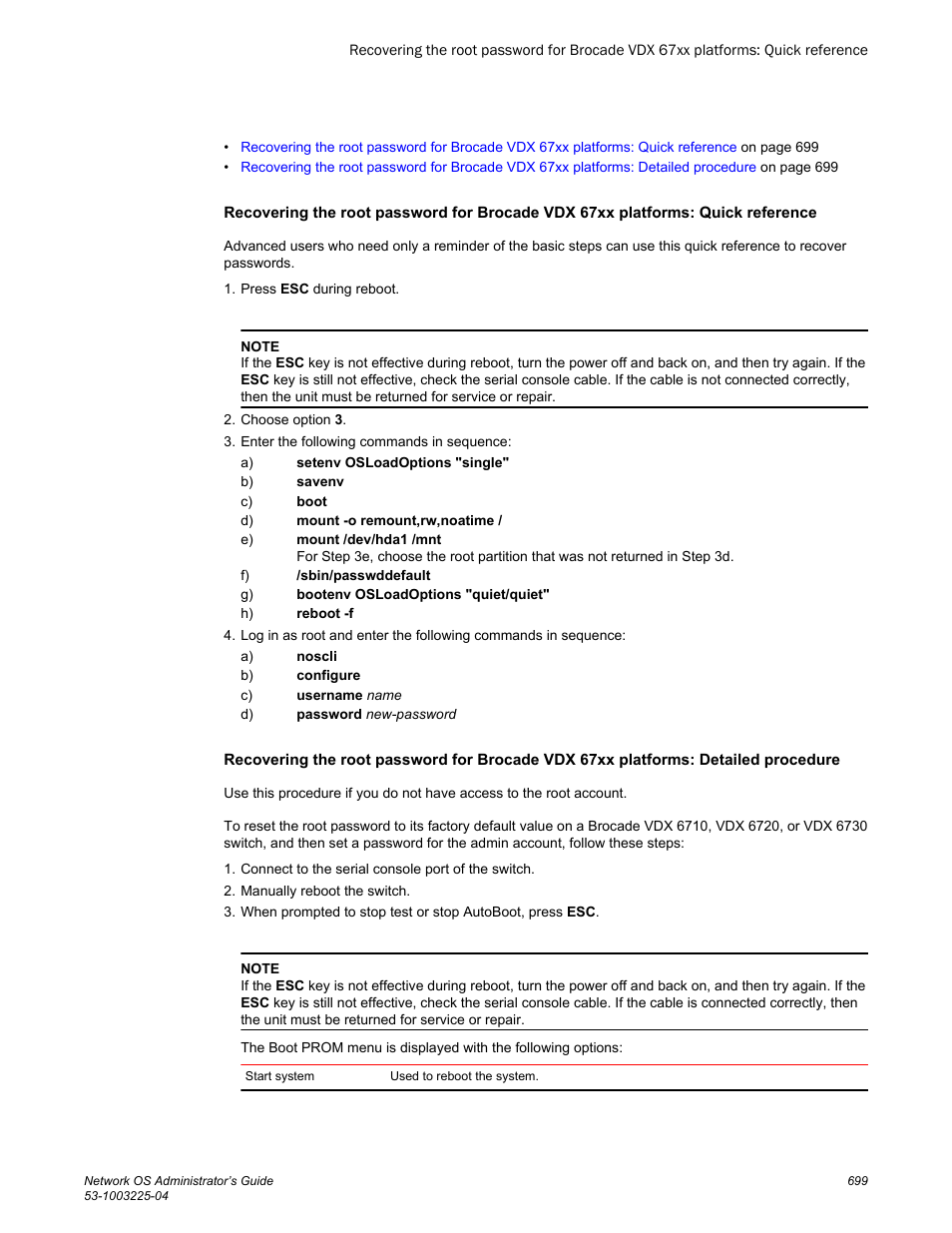 Brocade Network OS Administrator’s Guide v4.1.1 User Manual | Page 699 / 748