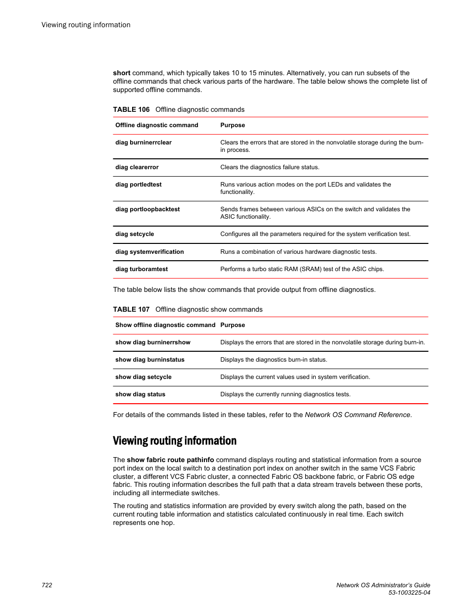 Viewing routing information | Brocade Network OS Administrator’s Guide v4.1.1 User Manual | Page 722 / 748