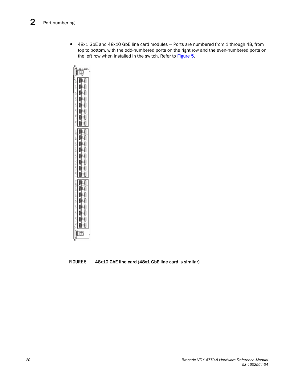Figure 5 | Brocade VDX 8770-8 Hardware Reference Manual User Manual | Page 40 / 136