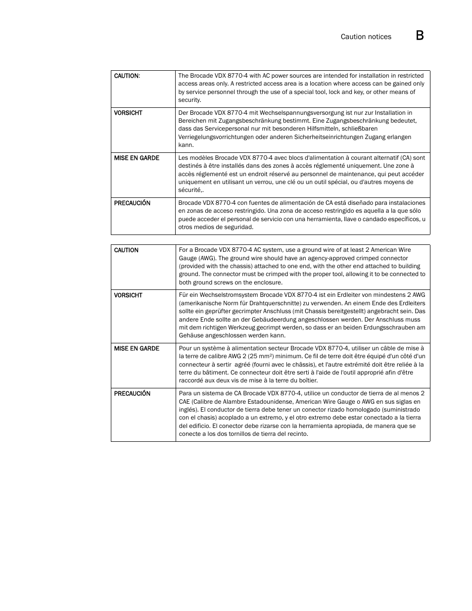 Brocade VDX 8770-4 Hardware Reference Manual User Manual | Page 121 / 132
