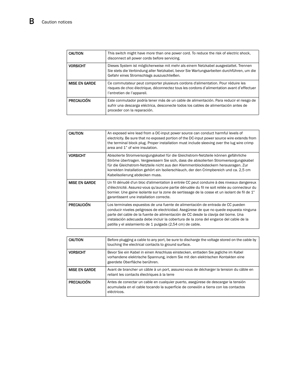 Brocade VDX 8770-4 Hardware Reference Manual User Manual | Page 122 / 132