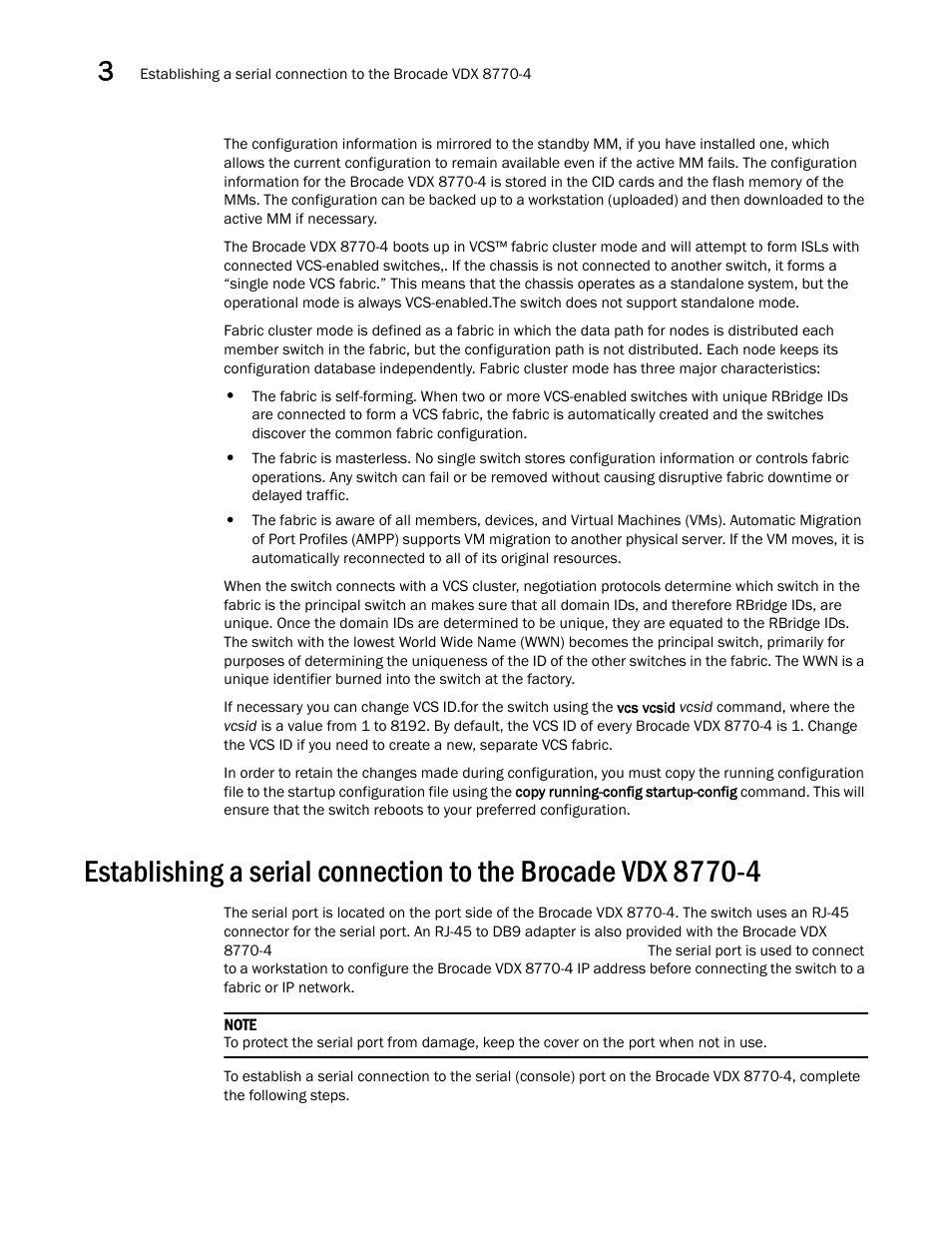 Brocade VDX 8770-4 Hardware Reference Manual User Manual | Page 46 / 132