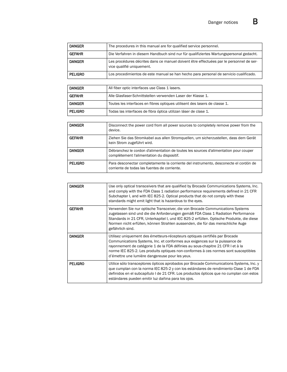 Brocade VDX 6740 Hardware Reference Manual (Supporting VDX 6740, VDX 6740T, and VDX 6740T-1G) User Manual | Page 73 / 78