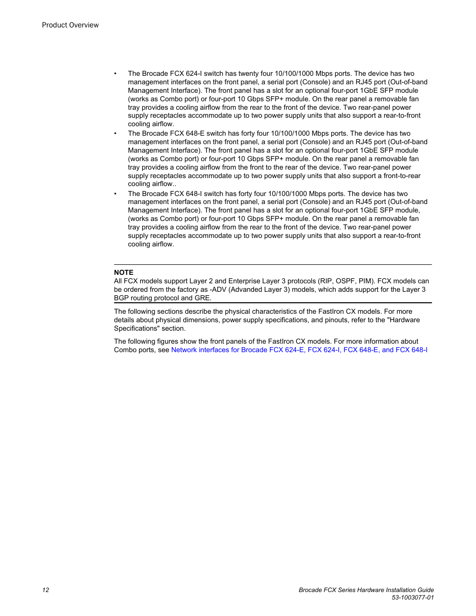 Brocade FCX Series Hardware Installation Guide User Manual | Page 14 / 112