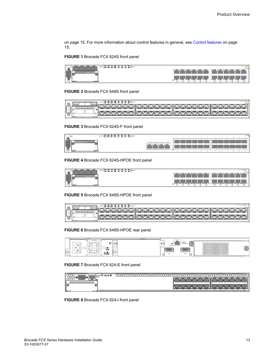 Brocade FCX Series Hardware Installation Guide User Manual | Page 15 / 112