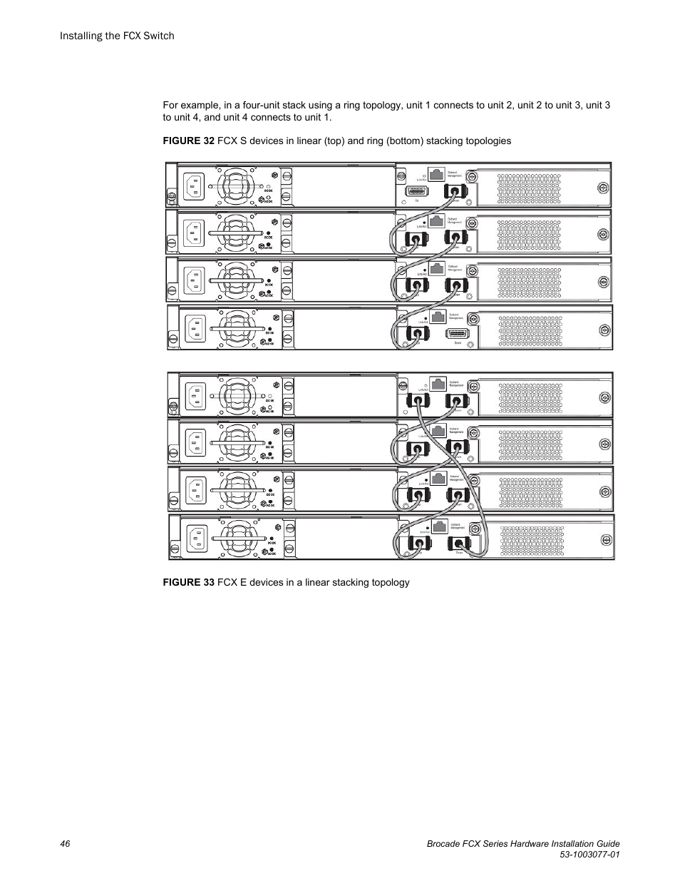 Brocade FCX Series Hardware Installation Guide User Manual | Page 48 / 112