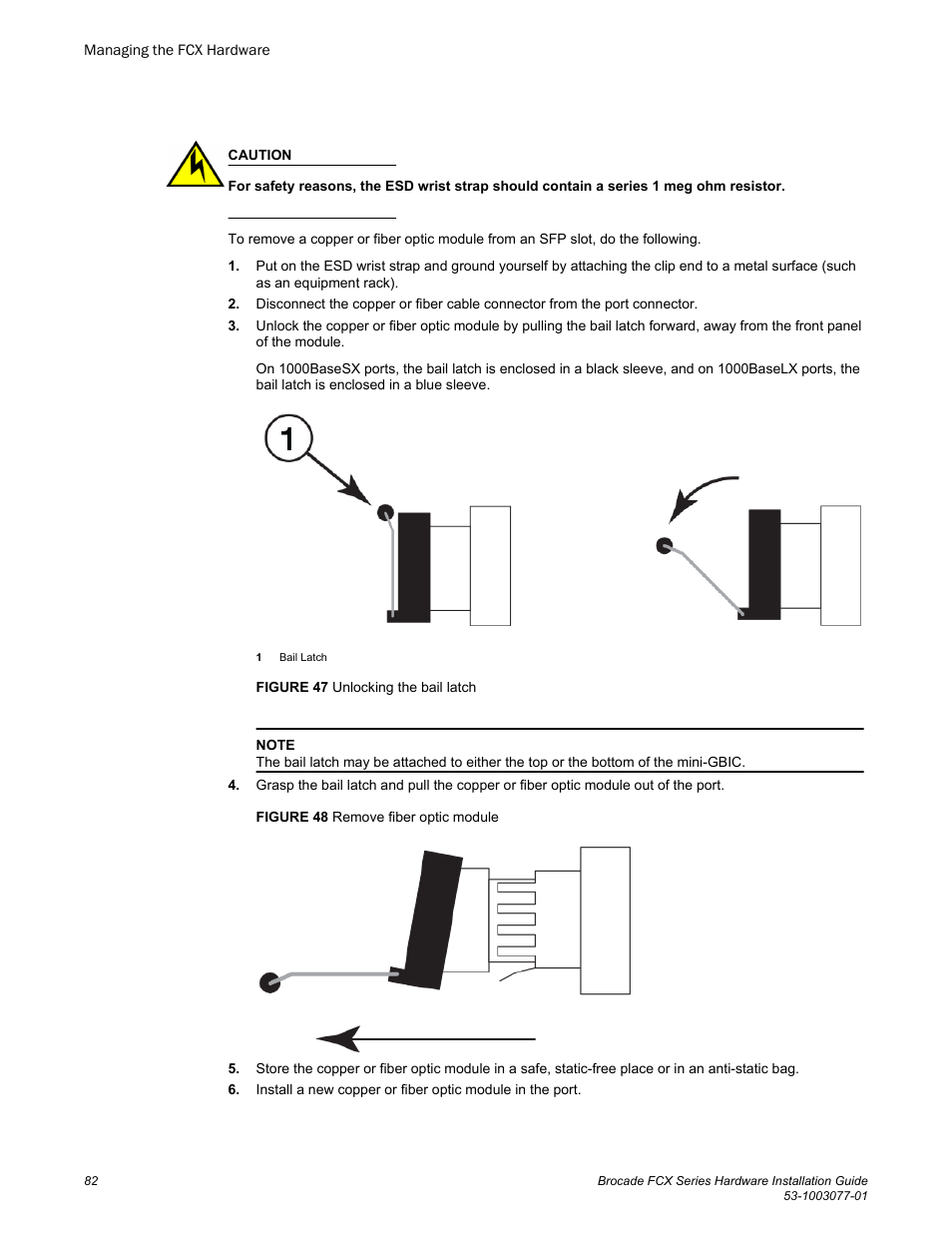 Brocade FCX Series Hardware Installation Guide User Manual | Page 84 / 112