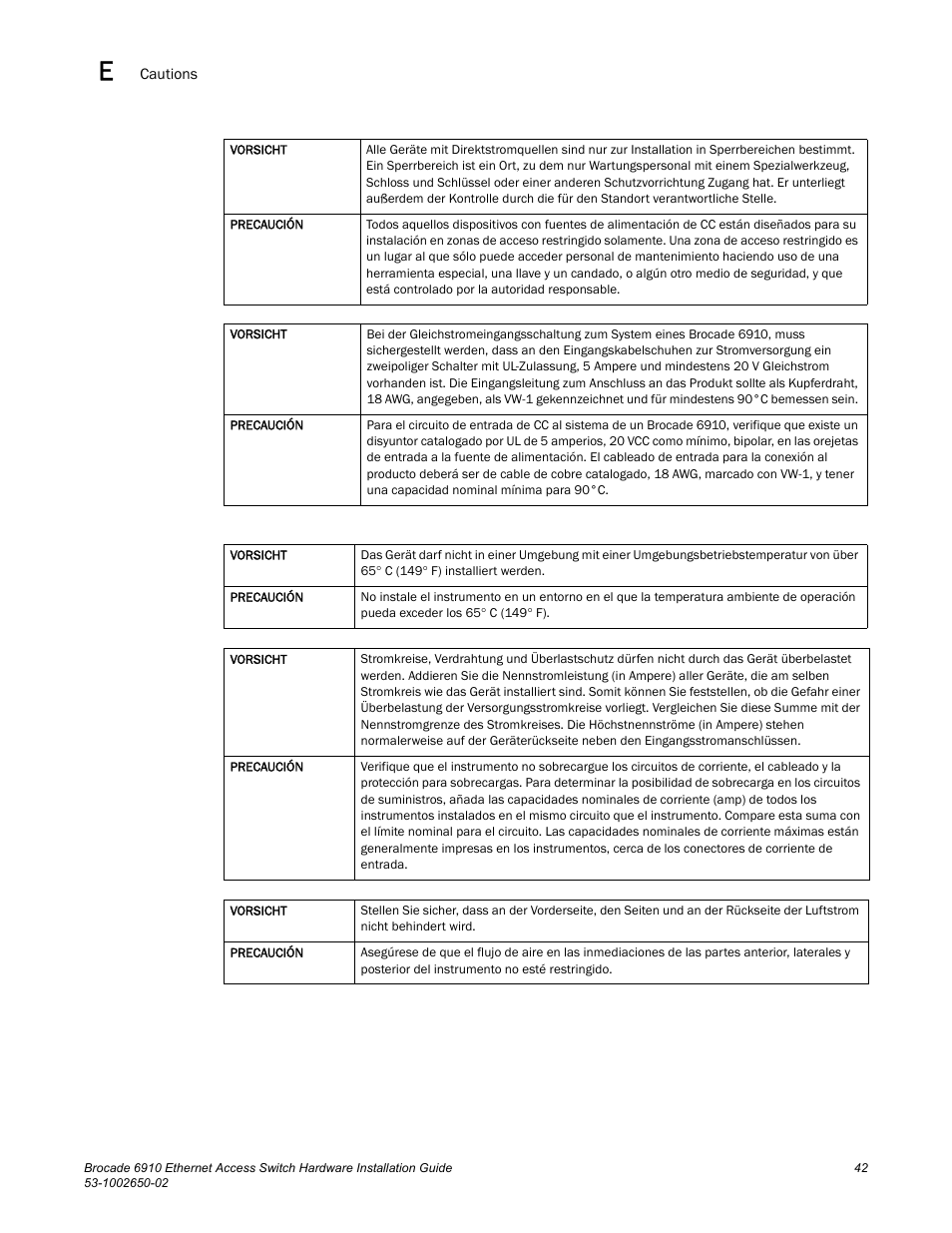 Brocade 6910 Ethernet Access Switch Hardware Installation Guide User Manual | Page 58 / 84