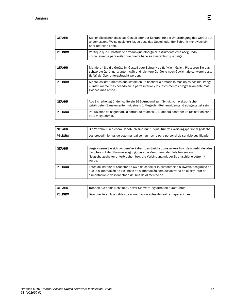 Brocade 6910 Ethernet Access Switch Hardware Installation Guide User Manual | Page 61 / 84