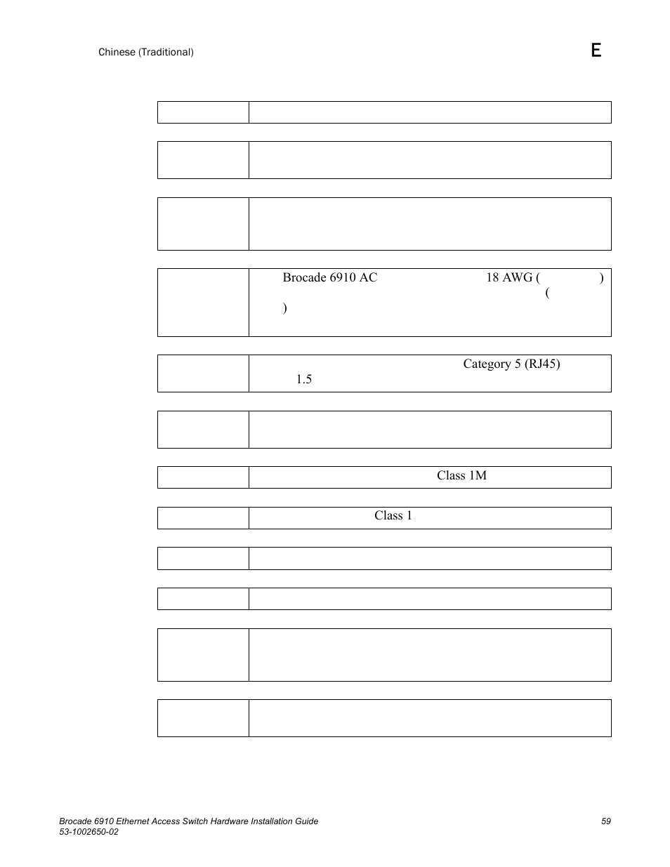 Brocade 6910 Ethernet Access Switch Hardware Installation Guide User Manual | Page 75 / 84