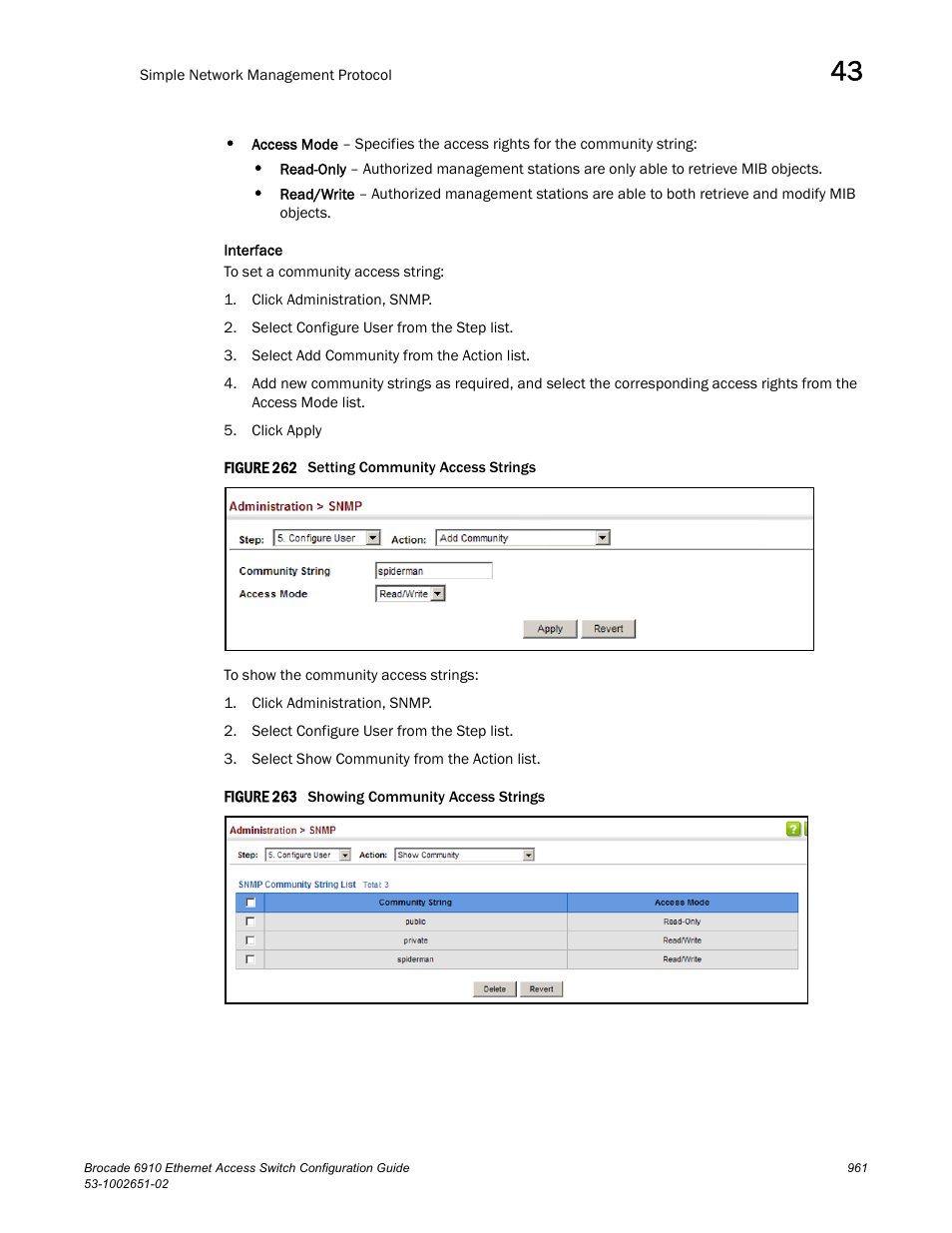 Figure 262 s, Figure 263 s | Brocade 6910 Ethernet Access Switch Configuration Guide (Supporting R2.2.0.0) User Manual | Page 1017 / 1240