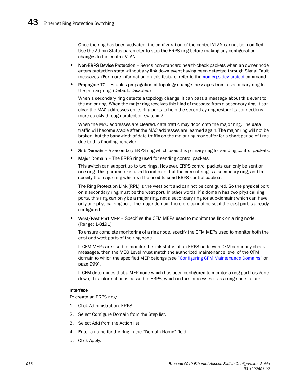 Brocade 6910 Ethernet Access Switch Configuration Guide (Supporting R2.2.0.0) User Manual | Page 1044 / 1240