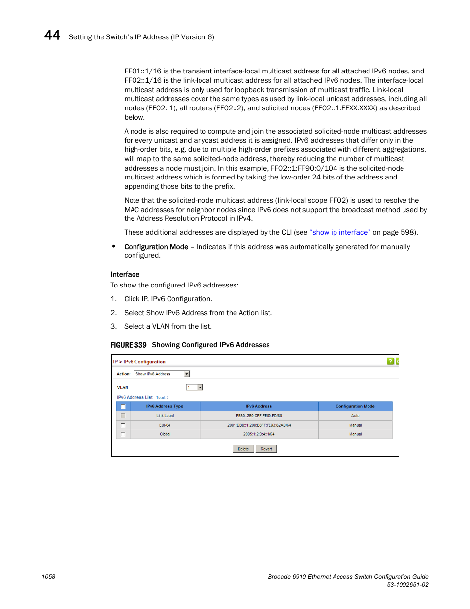 Figure 339 s | Brocade 6910 Ethernet Access Switch Configuration Guide (Supporting R2.2.0.0) User Manual | Page 1114 / 1240