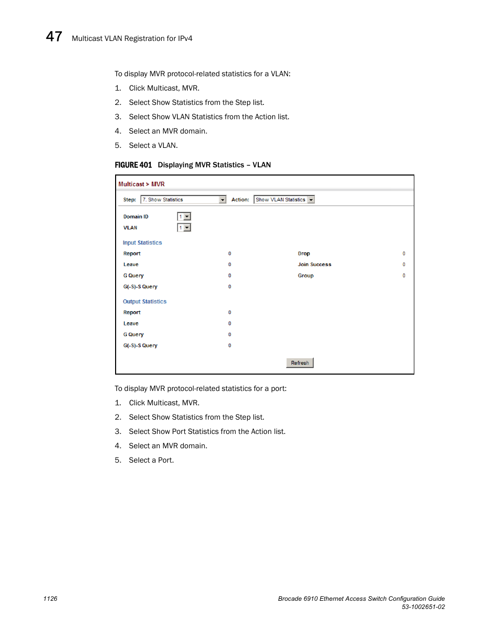 Figure 401 dis | Brocade 6910 Ethernet Access Switch Configuration Guide (Supporting R2.2.0.0) User Manual | Page 1182 / 1240