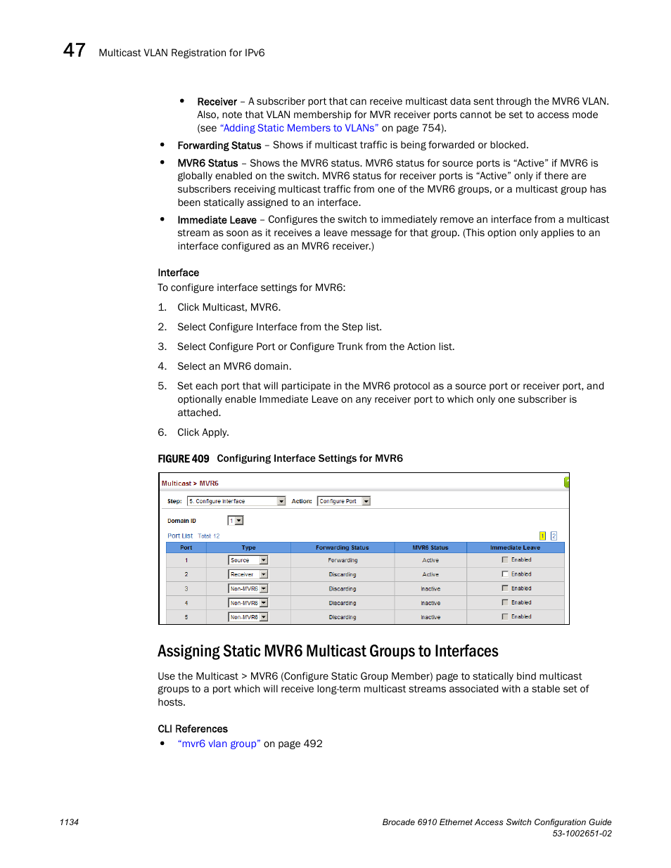 Figure 409 confi | Brocade 6910 Ethernet Access Switch Configuration Guide (Supporting R2.2.0.0) User Manual | Page 1190 / 1240