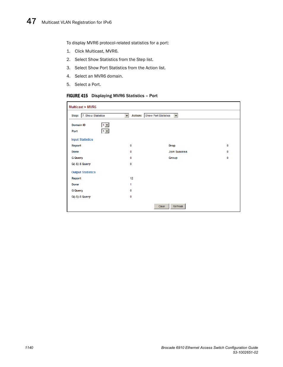 Brocade 6910 Ethernet Access Switch Configuration Guide (Supporting R2.2.0.0) User Manual | Page 1196 / 1240