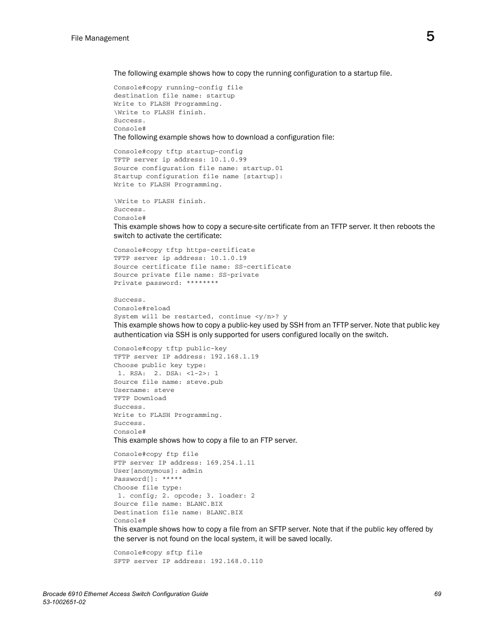 Brocade 6910 Ethernet Access Switch Configuration Guide (Supporting R2.2.0.0) User Manual | Page 125 / 1240