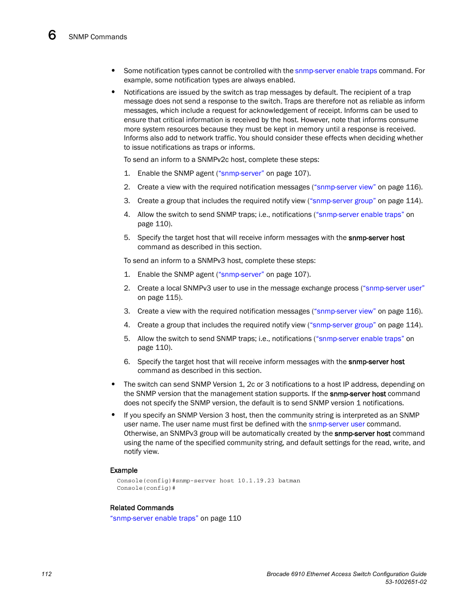 Brocade 6910 Ethernet Access Switch Configuration Guide (Supporting R2.2.0.0) User Manual | Page 168 / 1240