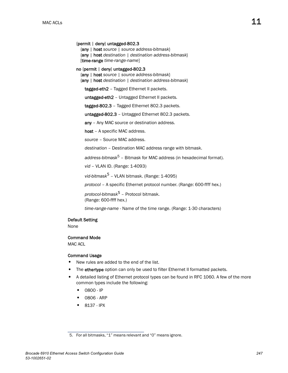 Brocade 6910 Ethernet Access Switch Configuration Guide (Supporting R2.2.0.0) User Manual | Page 303 / 1240