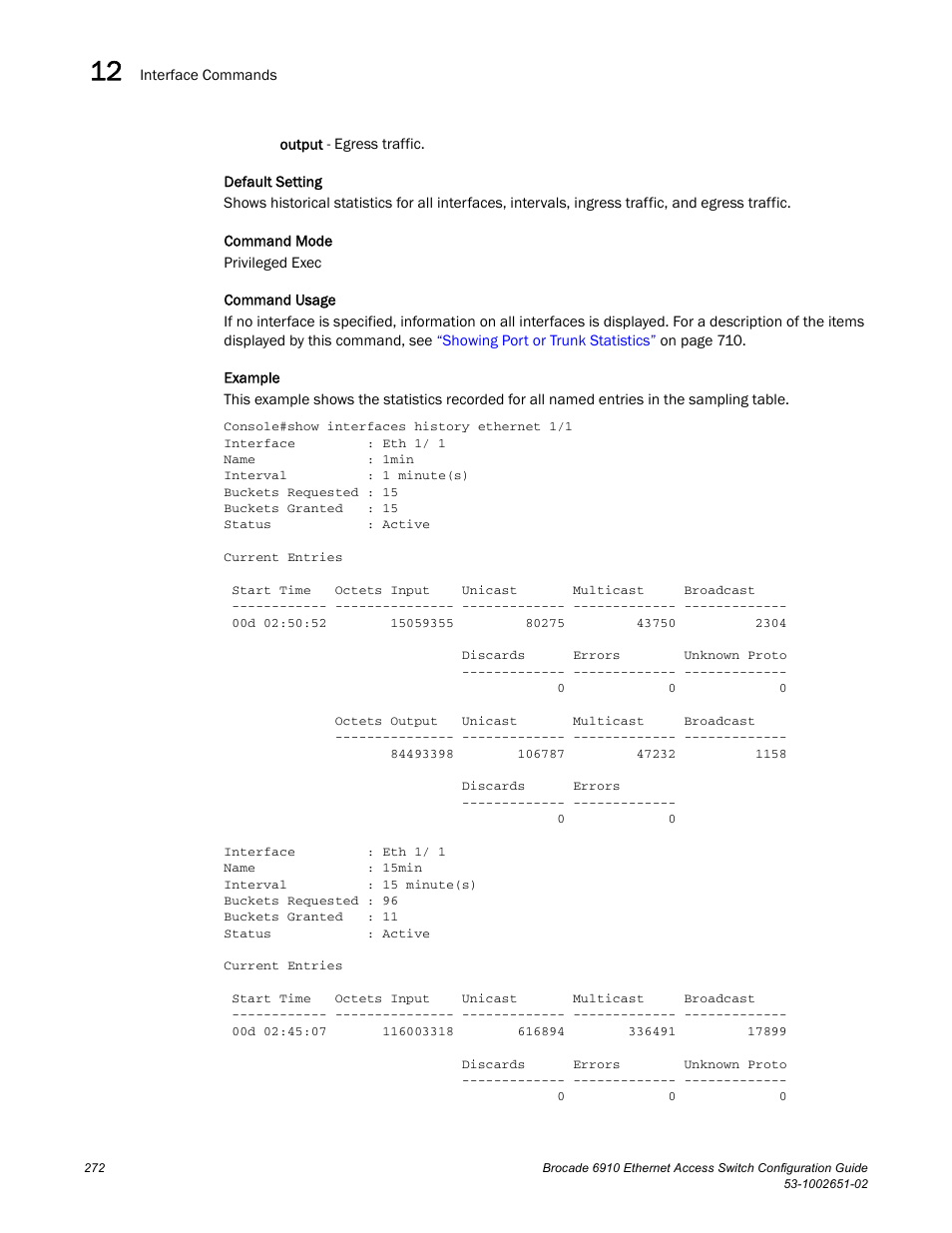 Brocade 6910 Ethernet Access Switch Configuration Guide (Supporting R2.2.0.0) User Manual | Page 328 / 1240