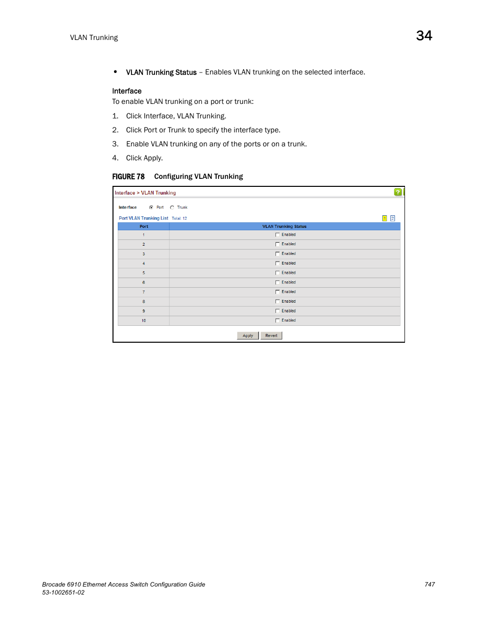 Figure 78, Confi | Brocade 6910 Ethernet Access Switch Configuration Guide (Supporting R2.2.0.0) User Manual | Page 803 / 1240