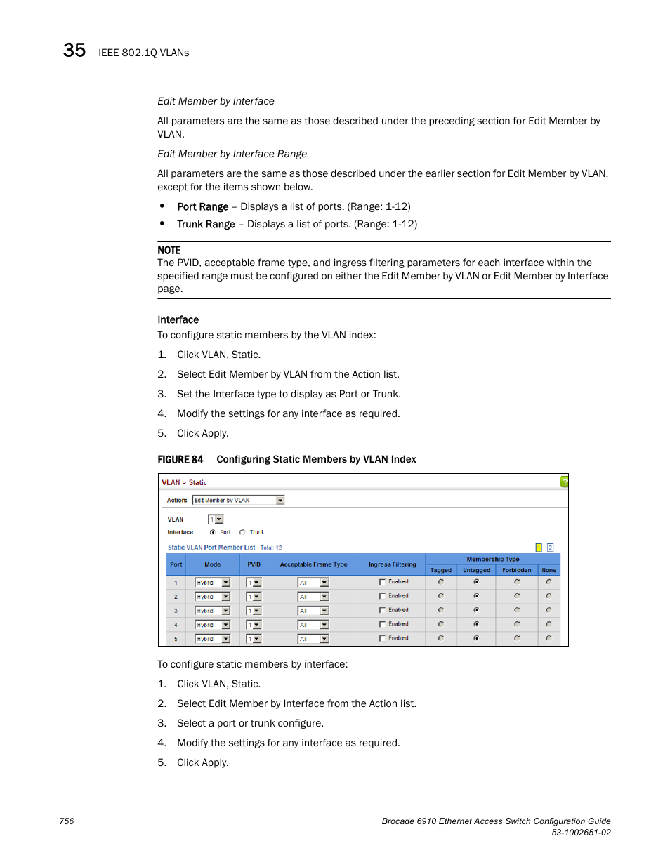 Figure 84, Confi | Brocade 6910 Ethernet Access Switch Configuration Guide (Supporting R2.2.0.0) User Manual | Page 812 / 1240