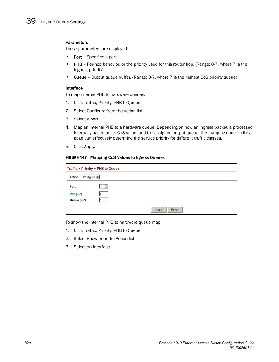 Figure 147 m | Brocade 6910 Ethernet Access Switch Configuration Guide (Supporting R2.2.0.0) User Manual | Page 876 / 1240