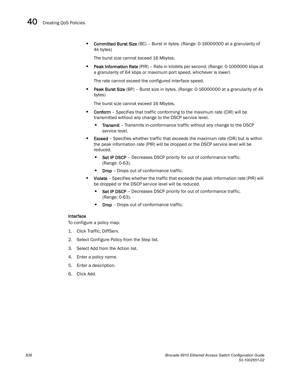 Brocade 6910 Ethernet Access Switch Configuration Guide (Supporting R2.2.0.0) User Manual | Page 892 / 1240