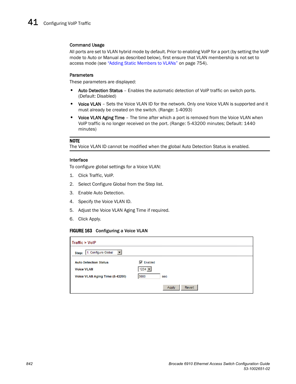 Figure 163 confi | Brocade 6910 Ethernet Access Switch Configuration Guide (Supporting R2.2.0.0) User Manual | Page 898 / 1240